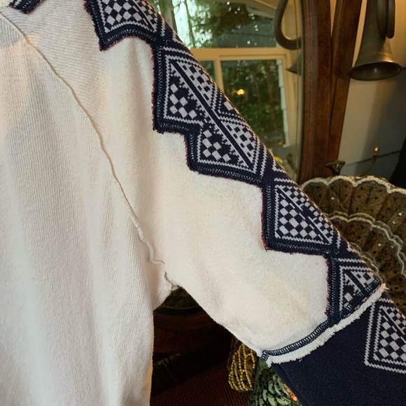 Free People Nordic Native Sleeves Top - Picture 7 of 10